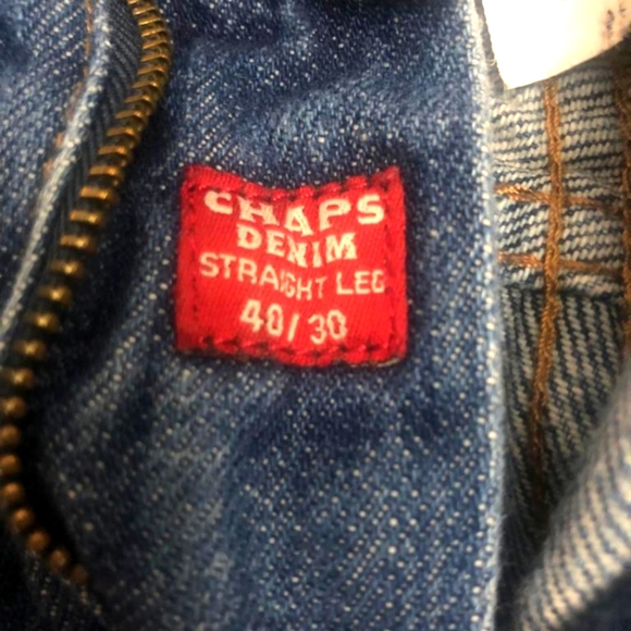 Chaps Straight Leg Jeans - Picture 3 of 8
